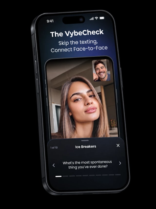 Next: Vybes on a phone